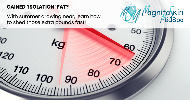 lose weight fast featured image blurred needle on scale